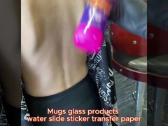 Décoration transparente Imprimable à l'eau directe Autocollant temporaire pour tatouage Impression offset